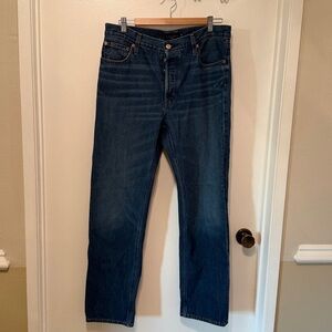 Alex Mill Women's “Jane” Mid-rise Straight Jeans